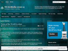 Tablet Screenshot of ncalmedia2010.wordpress.com