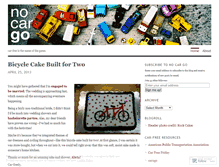 Tablet Screenshot of nocargo.wordpress.com