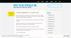 Desktop Screenshot of freetobeepicallyme.wordpress.com