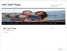 Tablet Screenshot of jackyoung.wordpress.com