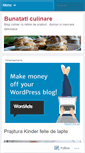 Mobile Screenshot of bunataticulinare.wordpress.com