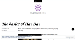 Desktop Screenshot of magarenxx.wordpress.com