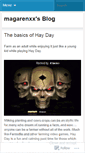 Mobile Screenshot of magarenxx.wordpress.com