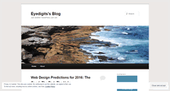 Desktop Screenshot of eyedigits.wordpress.com