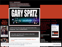 Tablet Screenshot of garyspatzchildacting.wordpress.com