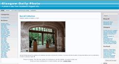 Desktop Screenshot of glasgowdailyphoto.wordpress.com