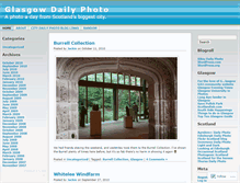 Tablet Screenshot of glasgowdailyphoto.wordpress.com