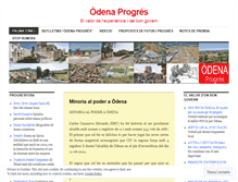 Tablet Screenshot of odenaprogres.wordpress.com