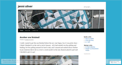 Desktop Screenshot of jennioliver.wordpress.com