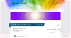Desktop Screenshot of livingbrilliance.wordpress.com