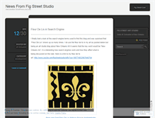 Tablet Screenshot of figstreetstudio.wordpress.com