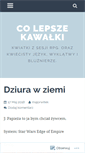 Mobile Screenshot of colepszekawalki.wordpress.com