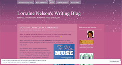 Desktop Screenshot of lorrainenelson.wordpress.com