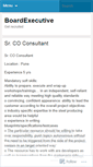 Mobile Screenshot of boardexecutive.wordpress.com