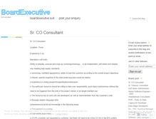 Tablet Screenshot of boardexecutive.wordpress.com