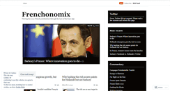 Desktop Screenshot of frenchonomix.wordpress.com