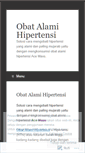 Mobile Screenshot of obatalamihipertensialami.wordpress.com