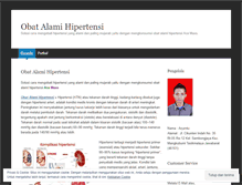 Tablet Screenshot of obatalamihipertensialami.wordpress.com