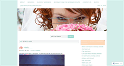 Desktop Screenshot of destinationdreamwedding.wordpress.com