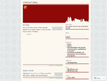 Tablet Screenshot of 13alonso.wordpress.com