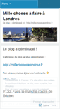 Mobile Screenshot of millechosesafaire.wordpress.com