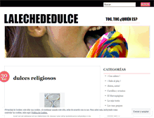 Tablet Screenshot of lalechededulce.wordpress.com