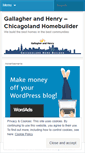 Mobile Screenshot of gallagherandhenry.wordpress.com