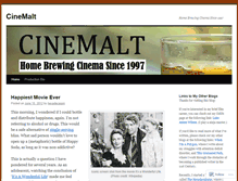 Tablet Screenshot of cinemalt.wordpress.com