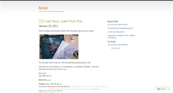 Desktop Screenshot of moist.wordpress.com