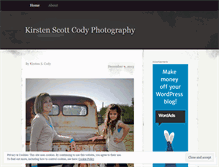 Tablet Screenshot of kirstenscodyphotography.wordpress.com