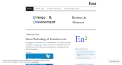 Desktop Screenshot of en2solutions.wordpress.com