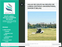 Tablet Screenshot of golfelisboa.wordpress.com