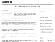 Tablet Screenshot of beddefensez.wordpress.com