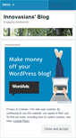 Mobile Screenshot of innovasians.wordpress.com