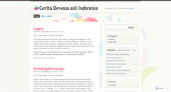 Desktop Screenshot of indonesiaseks.wordpress.com
