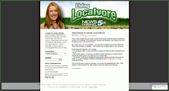 Desktop Screenshot of livinglocalvore.wordpress.com