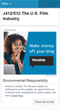 Mobile Screenshot of j412usfilmindustry.wordpress.com