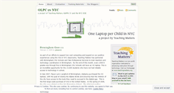 Desktop Screenshot of olpcnyc.wordpress.com