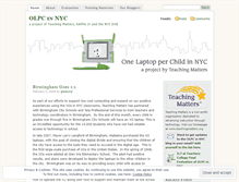 Tablet Screenshot of olpcnyc.wordpress.com