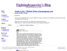 Tablet Screenshot of fightinghypocrisy.wordpress.com