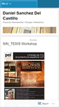 Mobile Screenshot of danieldelcastillo.wordpress.com