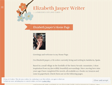 Tablet Screenshot of elizabethjasperwriter.wordpress.com