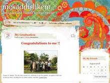 Tablet Screenshot of mekaddishkem.wordpress.com