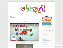 Tablet Screenshot of abcgo.wordpress.com