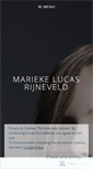 Mobile Screenshot of mariekerijneveldschrijfster.wordpress.com