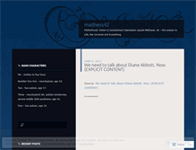 Tablet Screenshot of madness42.wordpress.com