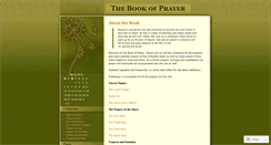 Desktop Screenshot of bookofprayer.wordpress.com