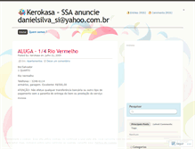 Tablet Screenshot of kerokasa.wordpress.com