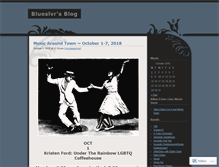 Tablet Screenshot of blueslvr.wordpress.com