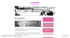 Desktop Screenshot of momsicle.wordpress.com